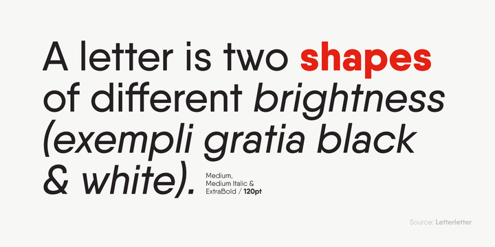 Beispiel einer Qanelas Semi Bold Italic-Schriftart