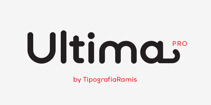 Beispiel einer Ultima Pro-Schriftart