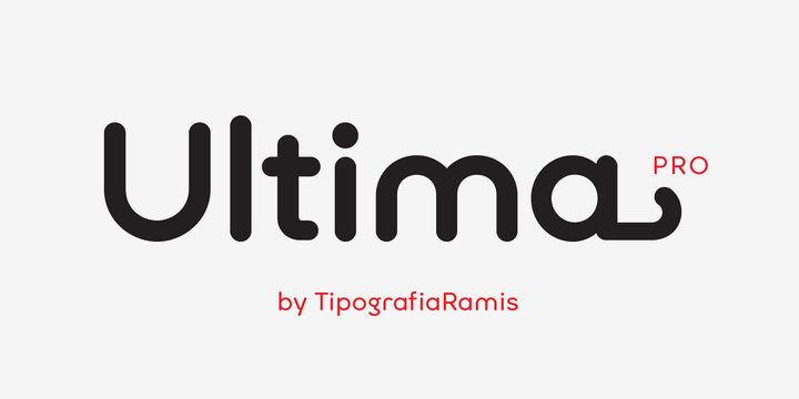 Beispiel einer Ultima Pro Light Italic-Schriftart