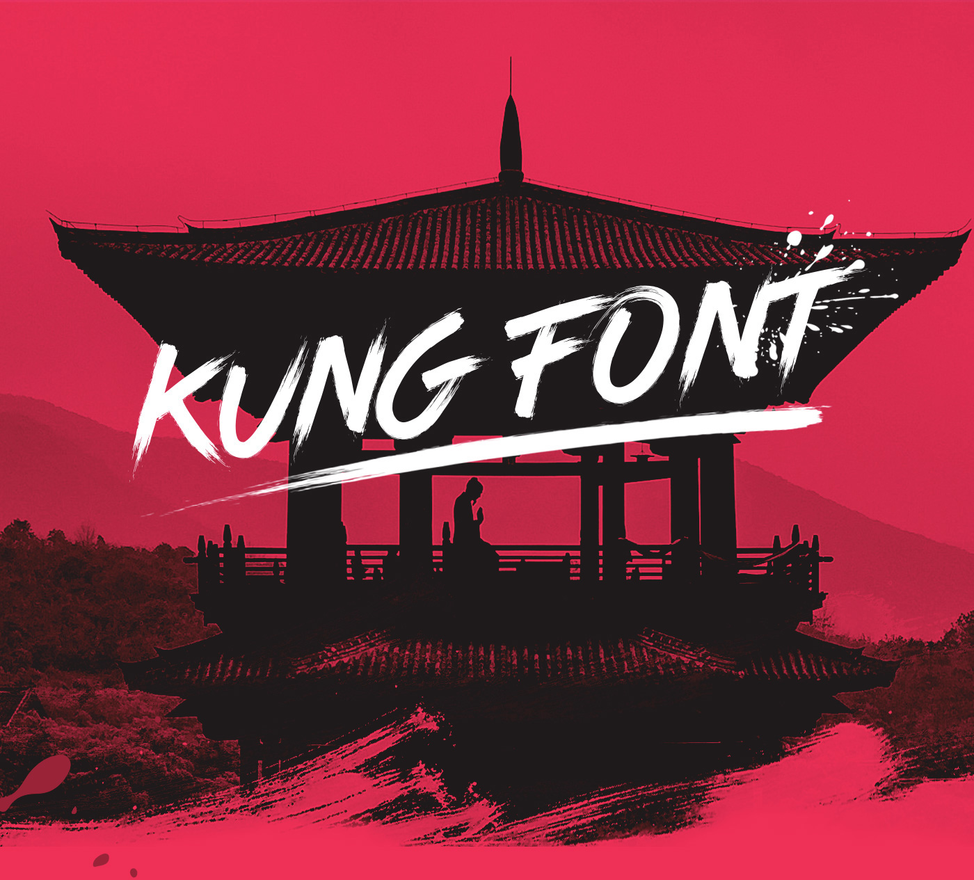 Beispiel einer Kungfont-Schriftart