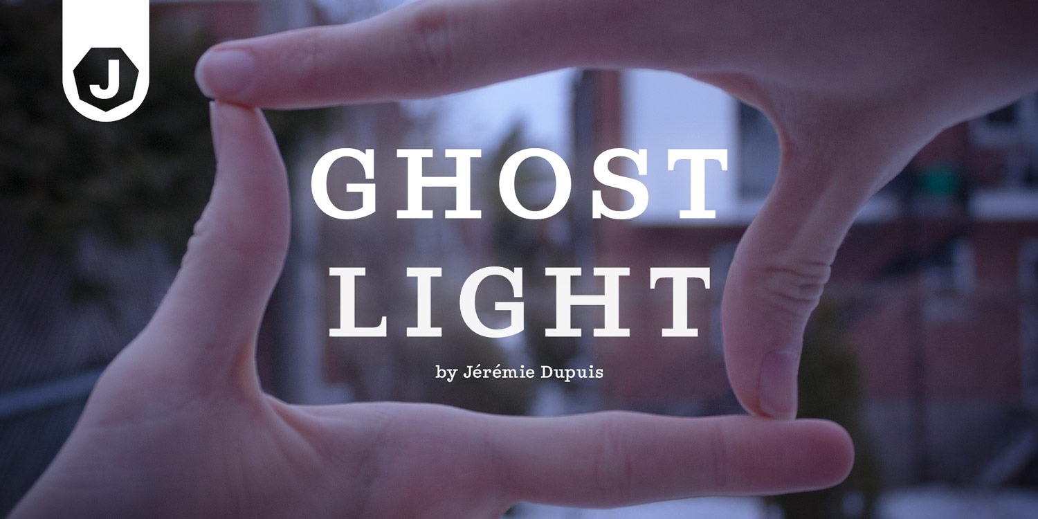Beispiel einer Ghostlight Regular-Schriftart