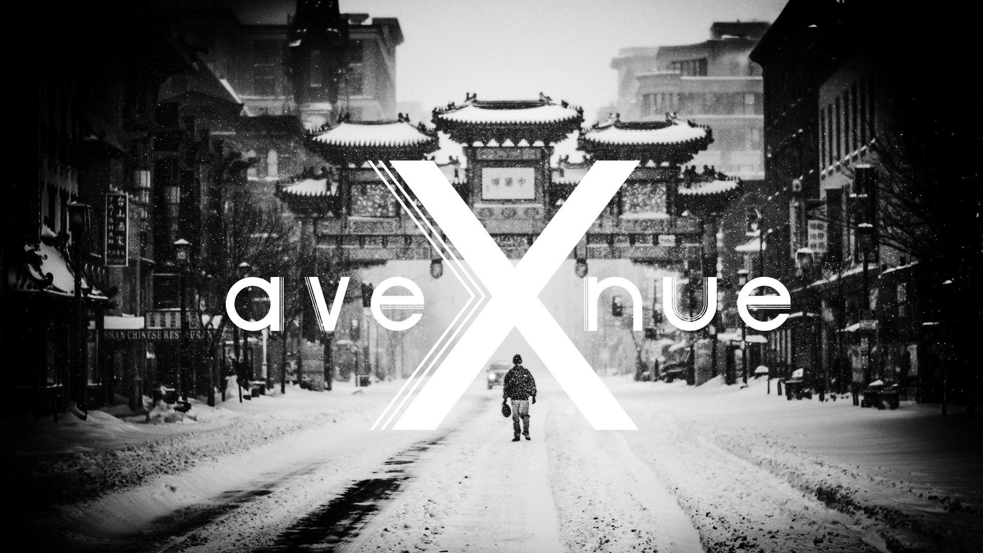 Beispiel einer AvenueX-Schriftart