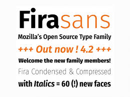 Beispiel einer Fira Sans Extra Light Italic-Schriftart