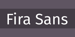 Beispiel einer Fira Sans-Schriftart