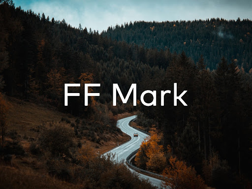 Beispiel einer FF Mark-Schriftart