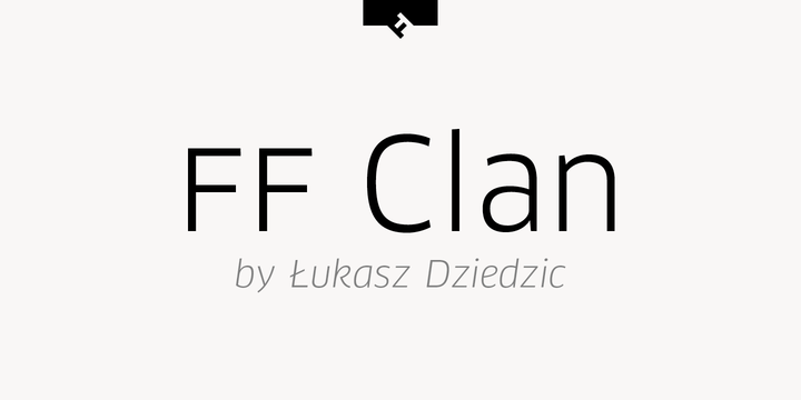 Beispiel einer FF Clan-Schriftart