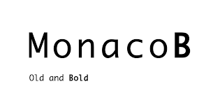 Beispiel einer Monaco-Schriftart