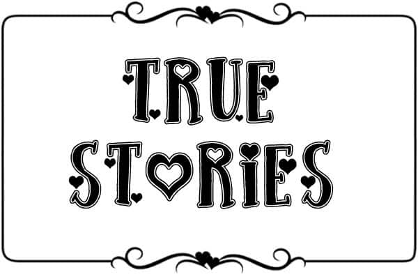 Beispiel einer True Gothic Regular-Schriftart