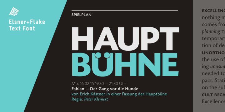 Beispiel einer Today Sans Now Pro Heavy-Schriftart