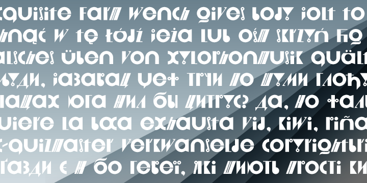 Beispiel einer Now Grotesk Regular-Schriftart