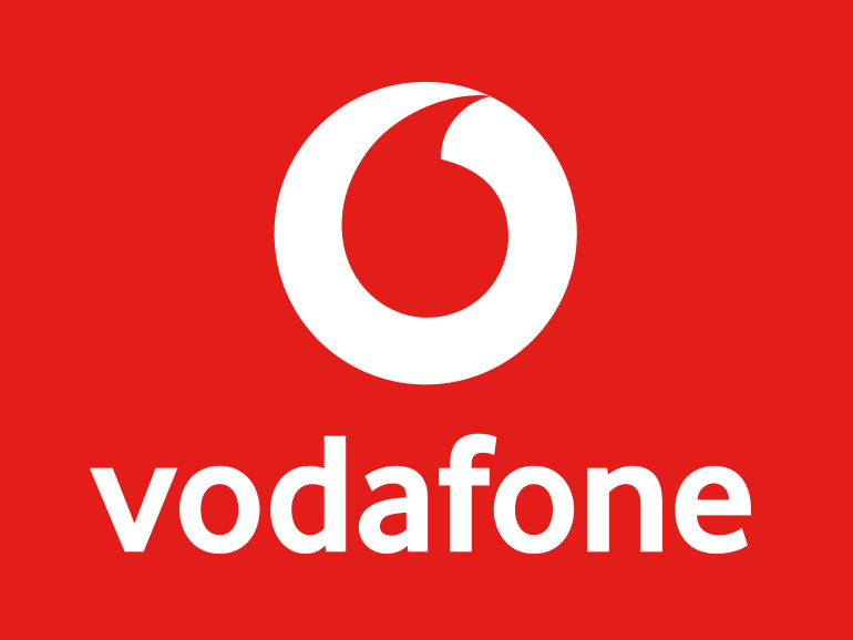 Beispiel einer Vodafone-Schriftart