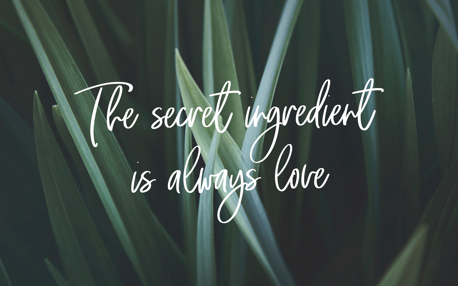 Beispiel einer The Secret Regular-Schriftart