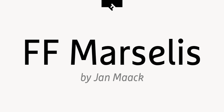 Beispiel einer Marselis Pro Regular-Schriftart