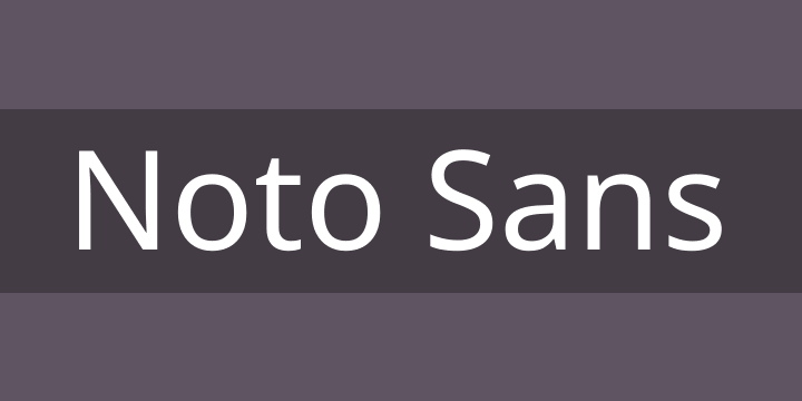 Beispiel einer Noto Sans HK Black-Schriftart