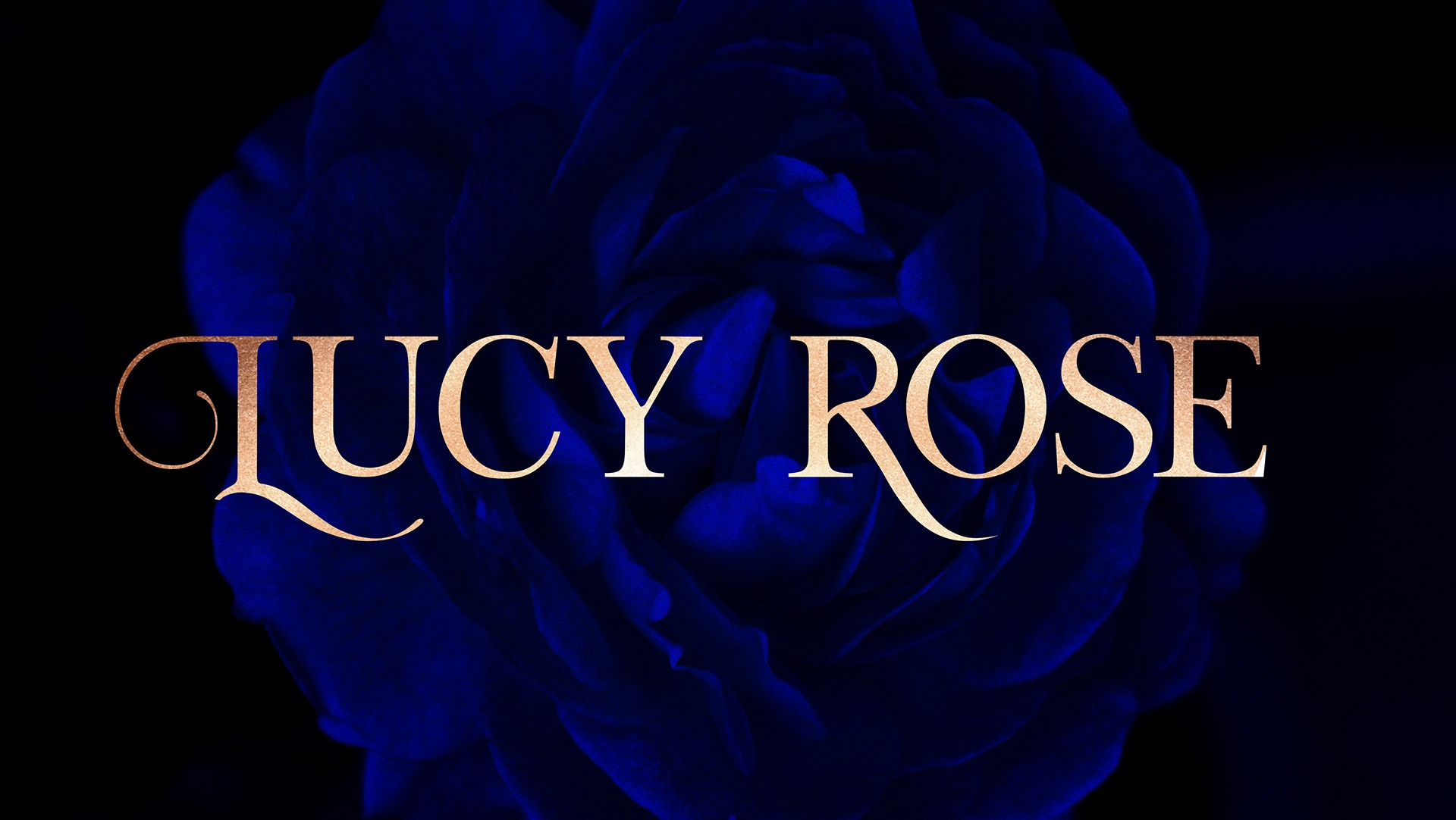 Beispiel einer Lucy Rose-Schriftart