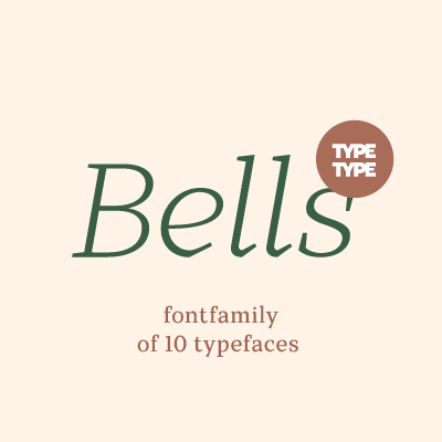 Beispiel einer TT Bells Light Italic-Schriftart