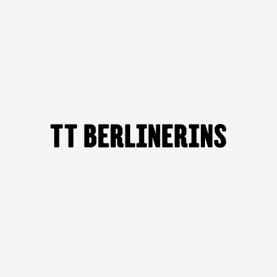 Beispiel einer TT Berlinerins-Schriftart