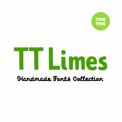 Beispiel einer TT Limes-Schriftart