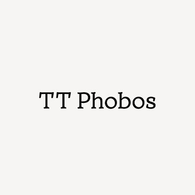 Beispiel einer TT Phobos Inline-Schriftart