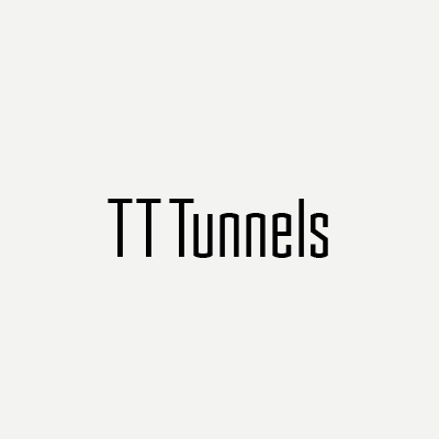 Beispiel einer TT Tunnels-Schriftart