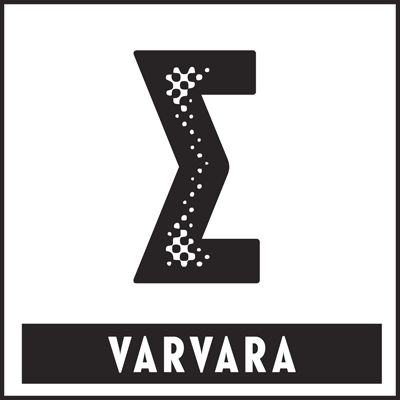 Beispiel einer Varvara Medium-Schriftart