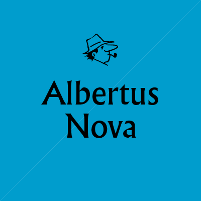Beispiel einer Albertus Nova-Schriftart