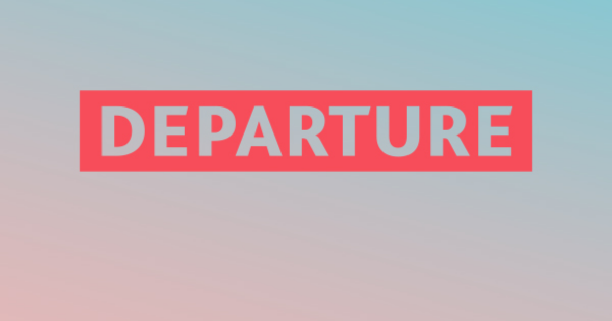 Beispiel einer ALS Departure Regular-Schriftart