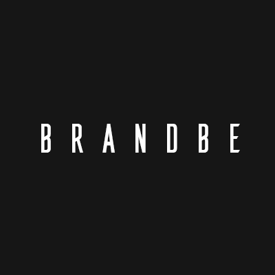 Beispiel einer Brandbe Light-Schriftart