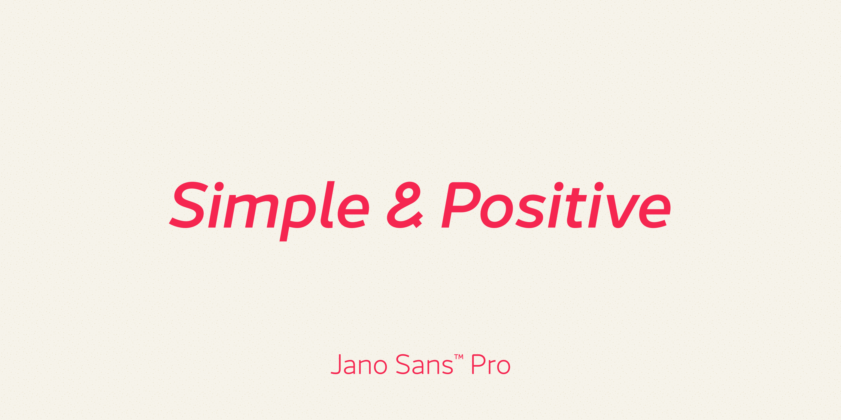 Beispiel einer Jano Sans Pro Black Italic-Schriftart