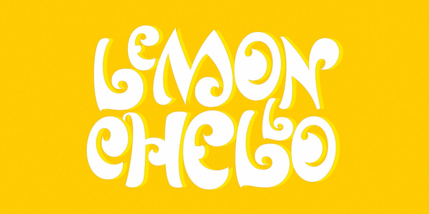 Beispiel einer Lemonchello Regular-Schriftart