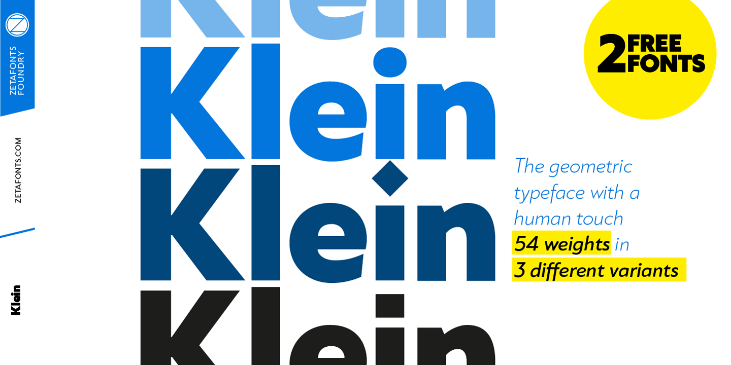 Beispiel einer Klein-Schriftart