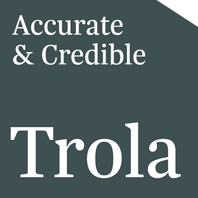 Beispiel einer Trola-Schriftart