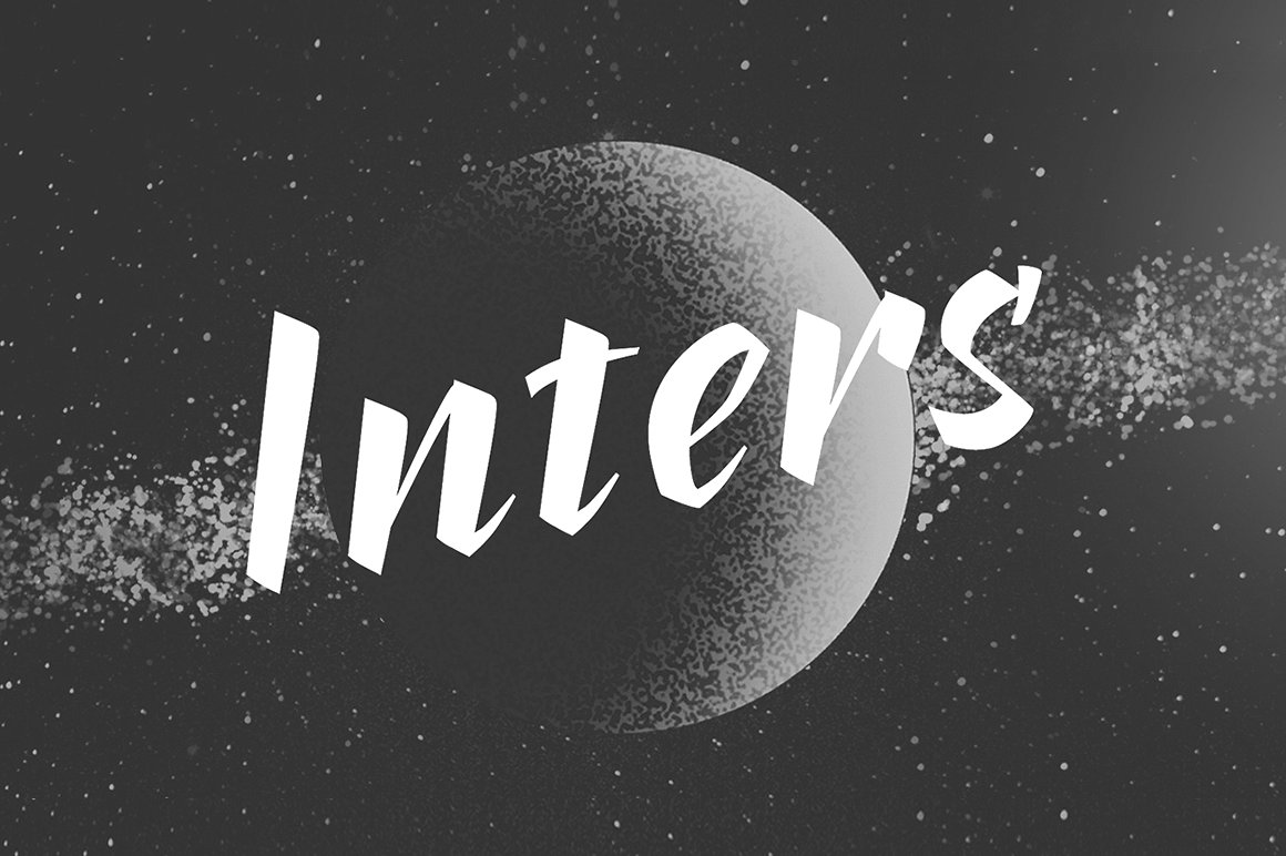 Beispiel einer TT Inters Regular-Schriftart