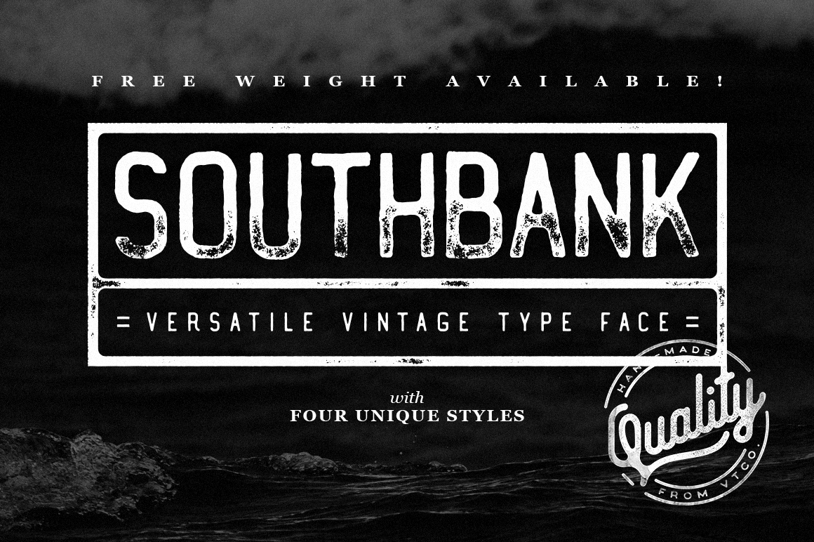 Beispiel einer Southbank Sans-Schriftart