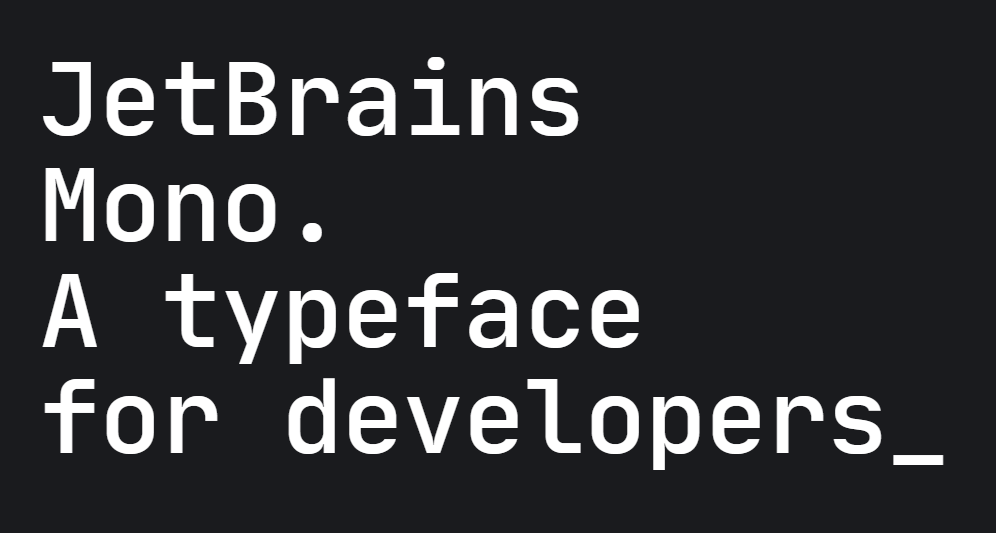 Beispiel einer JetBrains Mono Bold Italic-Schriftart