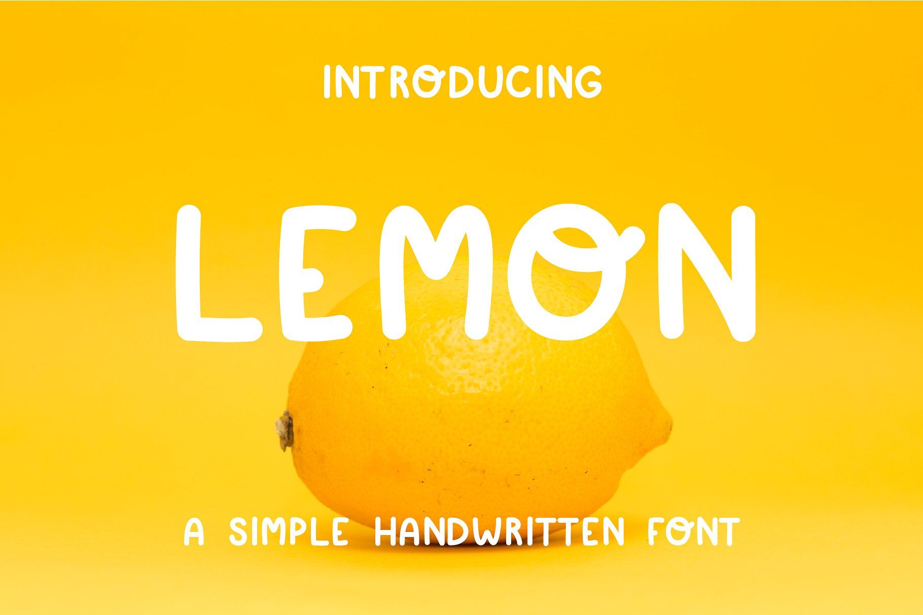Beispiel einer Lemon Serif-Schriftart