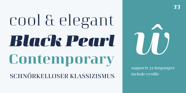 Beispiel einer Curve Extra Bold Italic-Schriftart