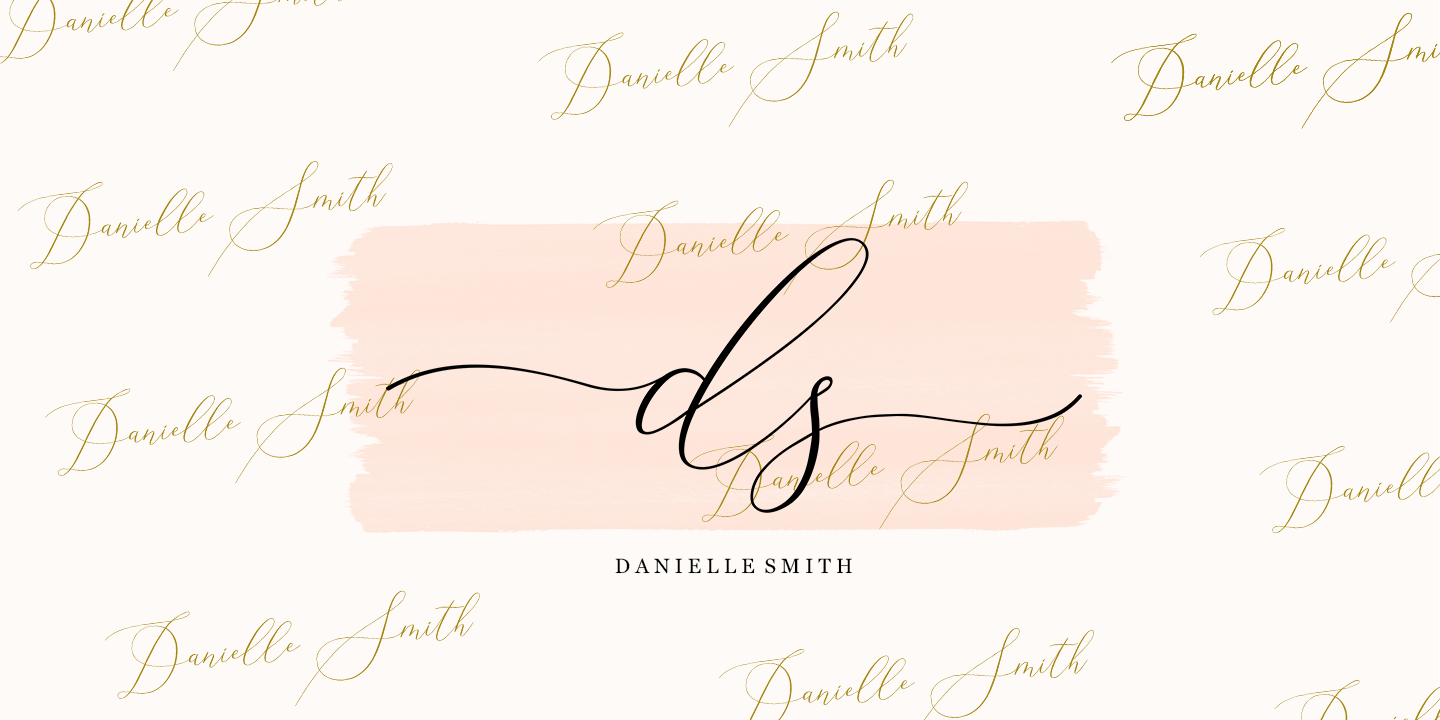 Beispiel einer Elise Dafisa Script-Schriftart