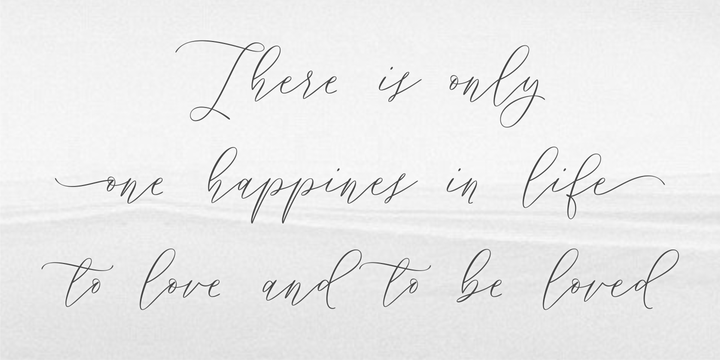 Beispiel einer Way Kambas Regular-Schriftart