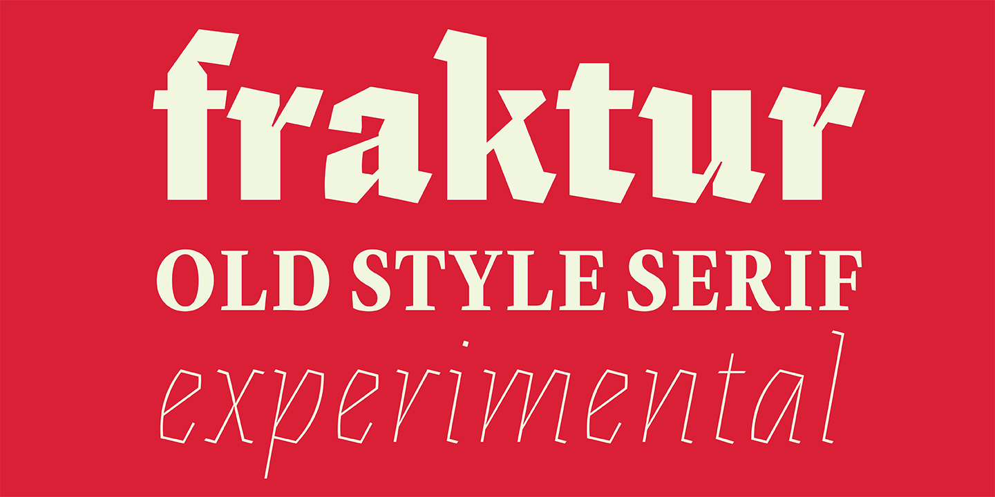 Beispiel einer Eskapade Extra bold Italic-Schriftart