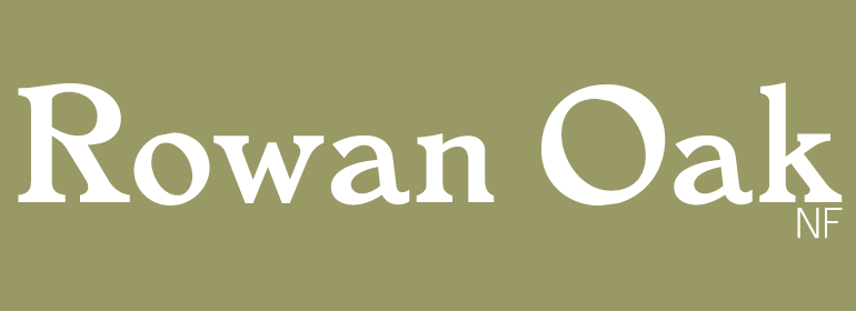Beispiel einer Rowan Oak NF-Schriftart