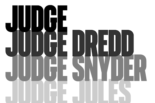 Beispiel einer F37 Judge Regular-Schriftart