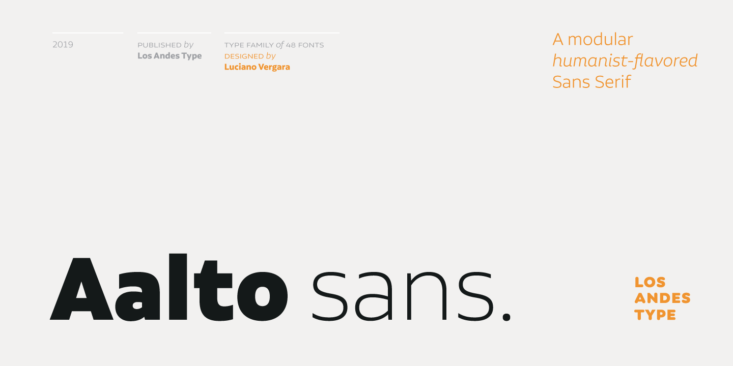 Beispiel einer Aalto Sans Essential-Schriftart