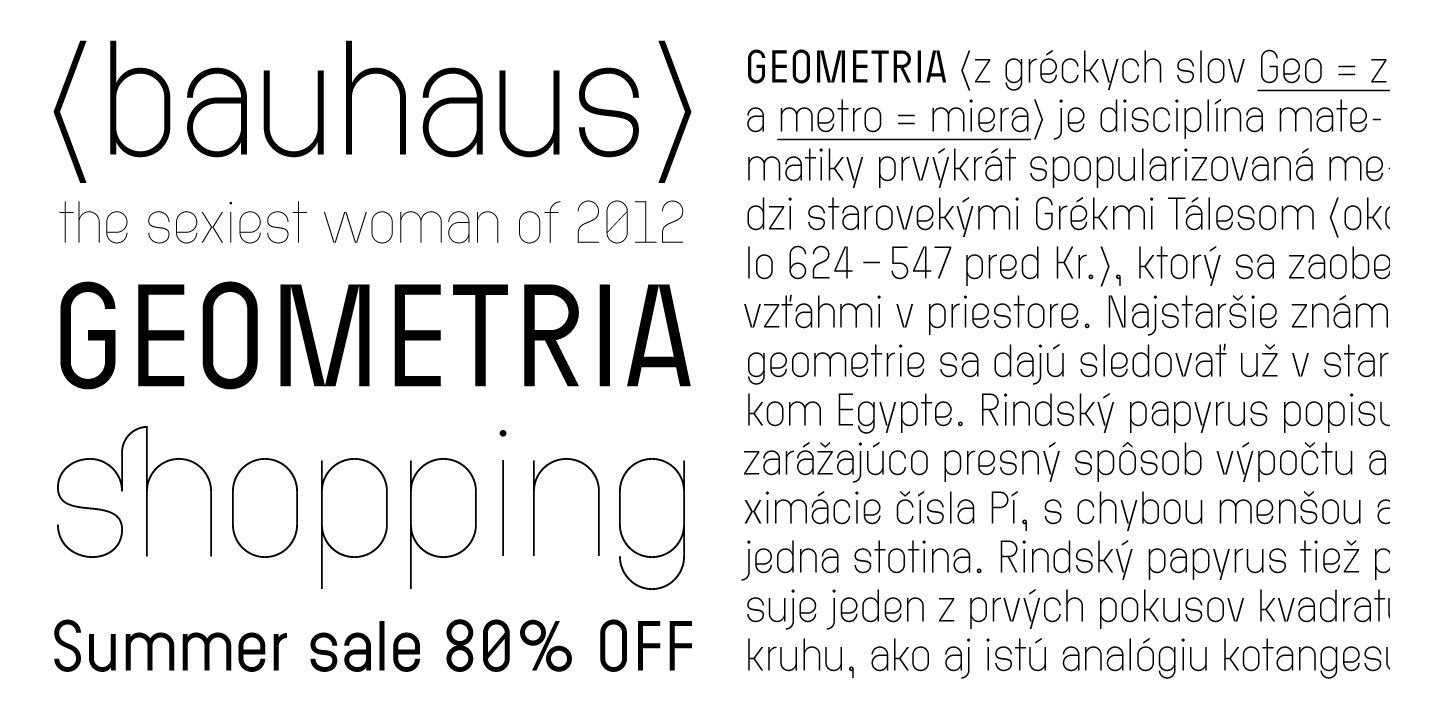 Beispiel einer Technik 25-Schriftart