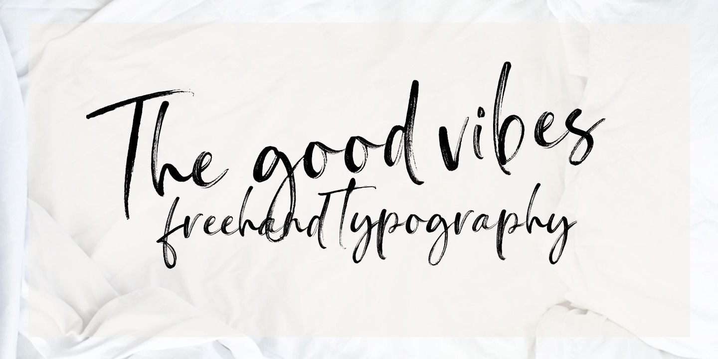 Beispiel einer Greatlove Regular-Schriftart