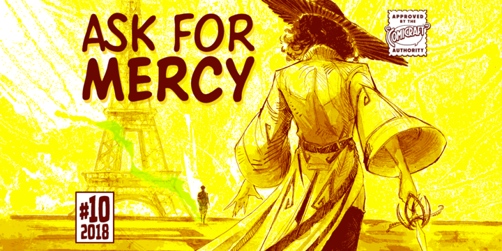 Beispiel einer Ask For Mercy-Schriftart
