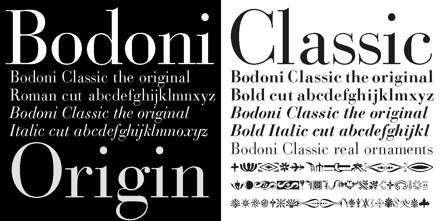 Beispiel einer Bodoni Classic Text Cyrillic Bold Italic-Schriftart