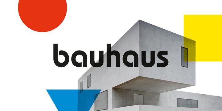 Beispiel einer ITC Bauhaus-Schriftart