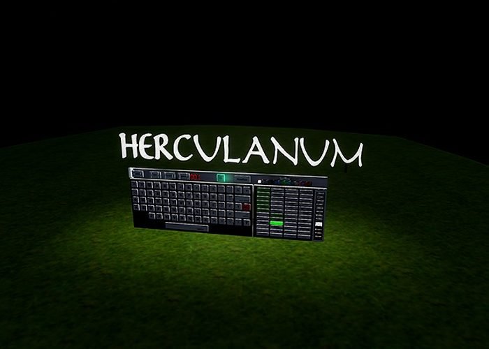 Beispiel einer Herculanum-Schriftart