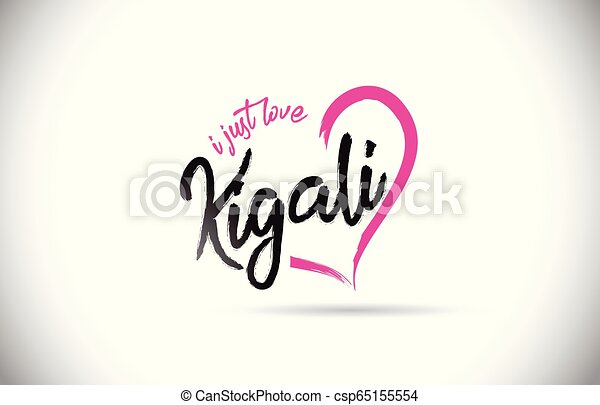 Beispiel einer Kigali-Schriftart